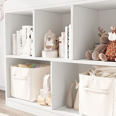 IDEALHOUSE Kids 5-Cubby Bookshelf