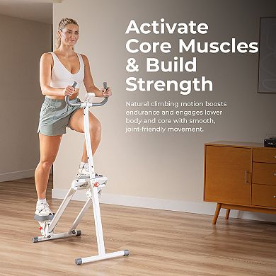 Sunny Health & Fitness Foldable Smart Cardio Step Climber