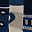 Dark Navy Denim Ecru