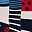Dark Navy Red White