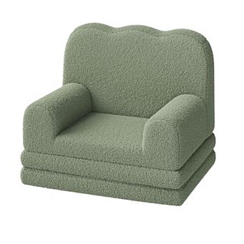 IDEALHOUSE Kids 2-in-1 Convertible Sofa