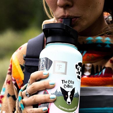 Double-Walled and Vacuum-Insulated Water Bottle