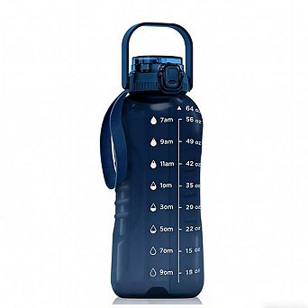 BPA-Free Big Water Bottle with Straw