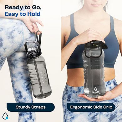 BPA-Free Big Water Bottle with Straw