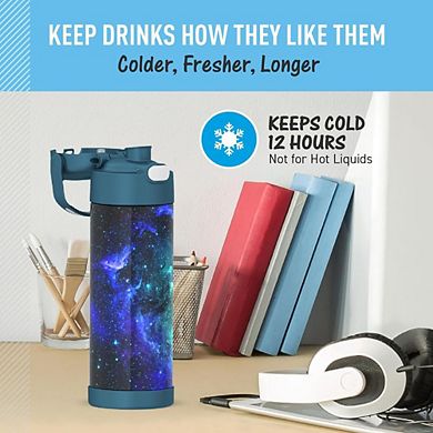 Water Bottle with Wide Spout Lid