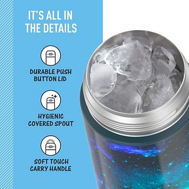 Water Bottle with Wide Spout Lid