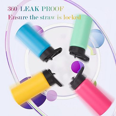 4-Pack 16-Oz Personalized Water Bottles