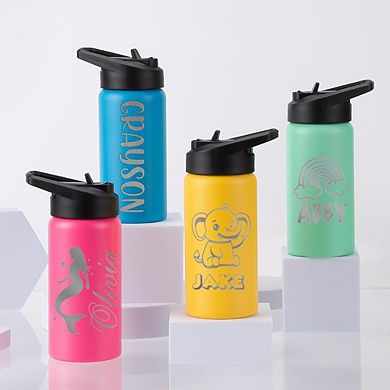 4-Pack 16-Oz Personalized Water Bottles