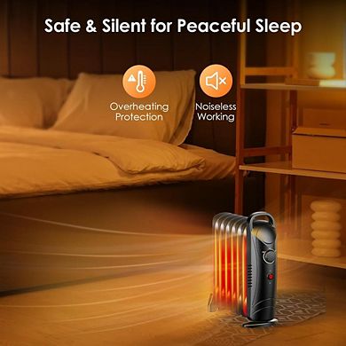 OIL FILLED RADIATOR SMALL SPACE HEATER
