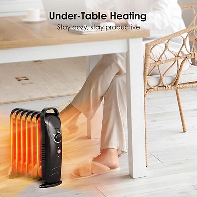 OIL FILLED RADIATOR SMALL SPACE HEATER