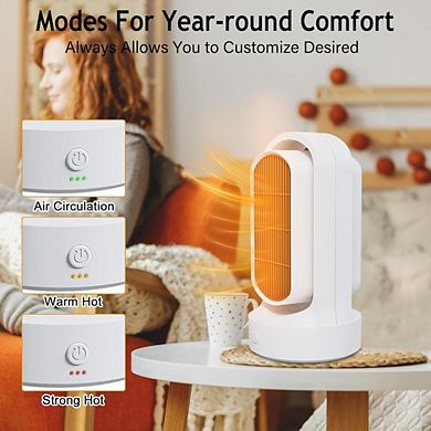 ADJUSTABLE SPEED CERAMIC PORTABLE HEATER