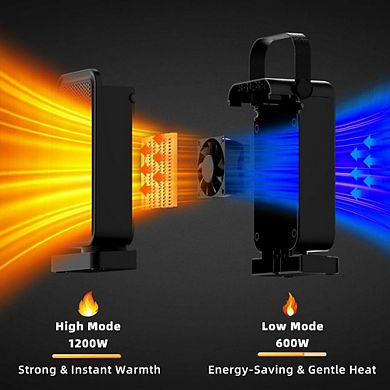 DUAL POWER MODE PORTABLE DESK HEATER