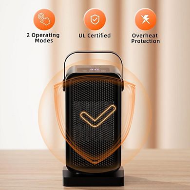 DUAL POWER MODE PORTABLE DESK HEATER