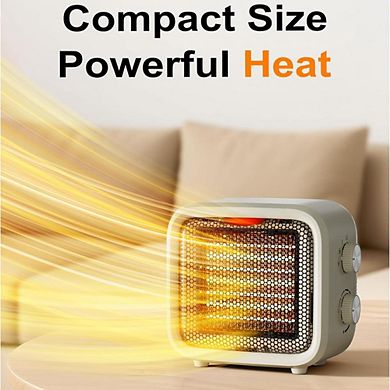 PORTABLE INDOOR HEATER WITH THERMOSTAT