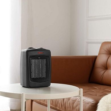 OFFICE CERAMIC SMALL HEATER WITH THERMOSTAT