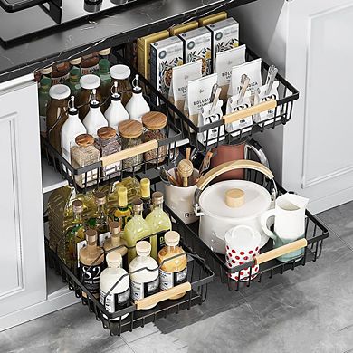 IDEALHOUSE Adjustable Pull-Out Shelf
