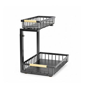 IDEALHOUSE Under Sink Pull-Out Organizer