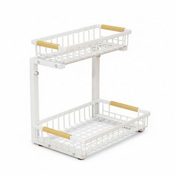 IDEALHOUSE Under Sink Pull-Out Organizer