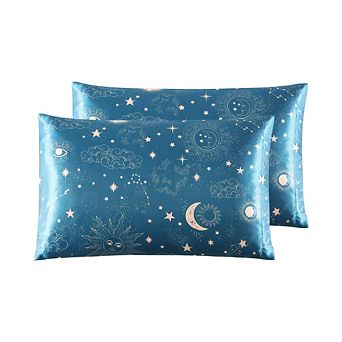 Cooling & Silky Printed Satin Pillowcases