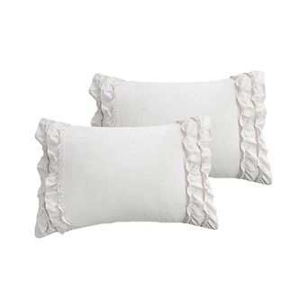 Chic Vintage Ruffle Pillowcase