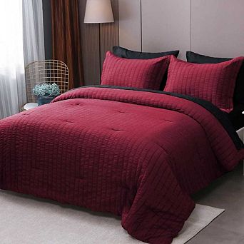 All Season Luxury Seersucker Comforter Set