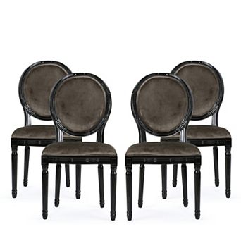 Phinnaeus French Country Dining Chairs (Set of 4) by Christopher Knight Home