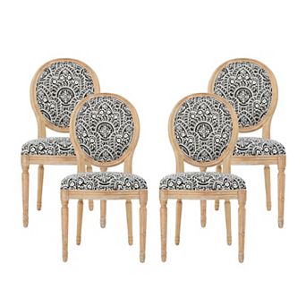 Phinnaeus French Country Dining Chairs (Set of 4) by Christopher Knight Home