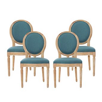 Phinnaeus French Country Dining Chairs (Set of 4) by Christopher Knight Home