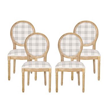 Phinnaeus French Country Dining Chairs (Set of 4) by Christopher Knight Home