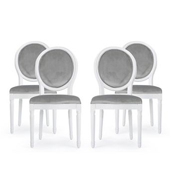 Phinnaeus French Country Dining Chairs (Set of 4) by Christopher Knight Home