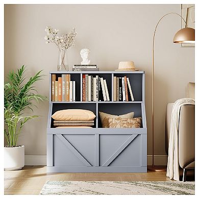 Kids Toy Storage Organizer - Bookshelf & Toy Organizer for Toddlers