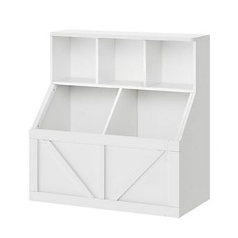 Kids Toy Storage Organizer - Bookshelf & Toy Organizer for Toddlers