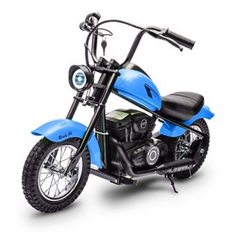 24V Kids Electric Dirt Bike 12 Inch Fat Tire Two Speed 14MPH 60 Minute Runtime 250W Motor LED