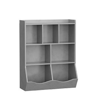 Toy Storage Cabinet - 3 tier Kids Bookshelf for Books & Toys