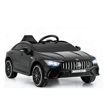 Gymax 12V Kids Ride on Car w/Remote Rocking Function Transport Wheels Lights & Music
