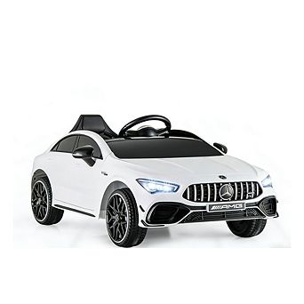 Gymax 12V Kids Ride on Car w/Remote Rocking Function Transport Wheels Lights & Music