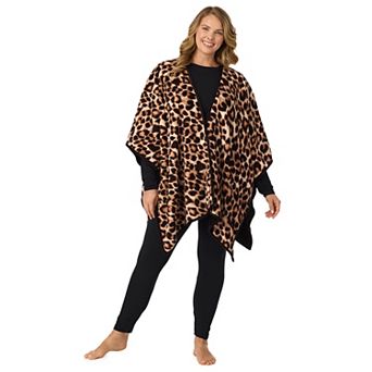 Plus Size Cuddl Duds® Cozy Plush Reversible Sleep Wrap