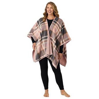 Plus Size Cuddl Duds® Cozy Plush Reversible Sleep Wrap