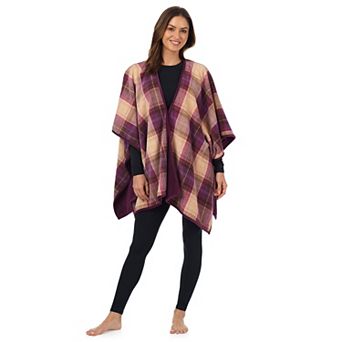 Women's Cuddl Duds® Cozy Plush Reversible Sleep Wrap