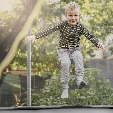 8-Foot Replacement Trampoline Safety Enclosure Net - Weather Resistant