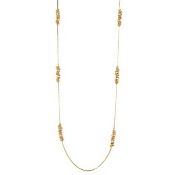 Nine West Crystal Strand Necklace