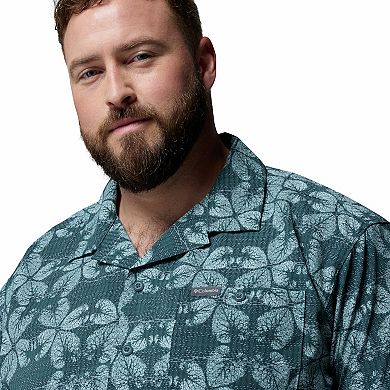Big & Tall Columbia Utilizer Print Camp Shirt