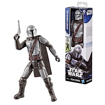 Star Wars Titan Series Mandalorian 12-inch Action Figure by Hasbro