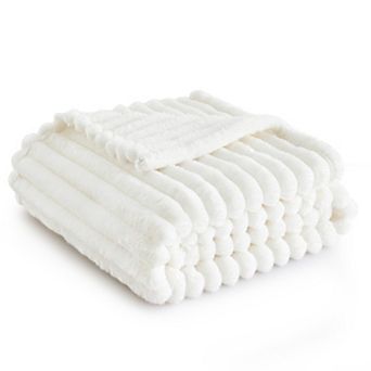 Bedsure Chunky Corduroy Throw Blanket