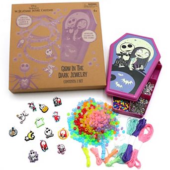 Tara Toy Disney's The Nightmare Before Christmas Glow-in-the-Dark Jewelry Craft Kit