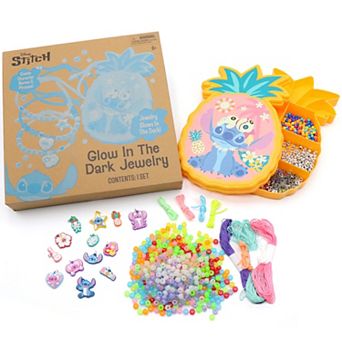 Tara Toy Disney's Stitch Glow-in-the-Dark Jewelry Craft Activity Set