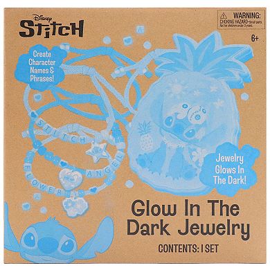 Tara Toy Disney's Stitch Glow-in-the-Dark Jewelry Craft Activity Set