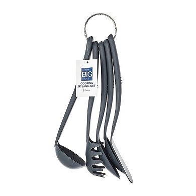 The Big One® 5-Piece Kitchen Utensil Set with Ring