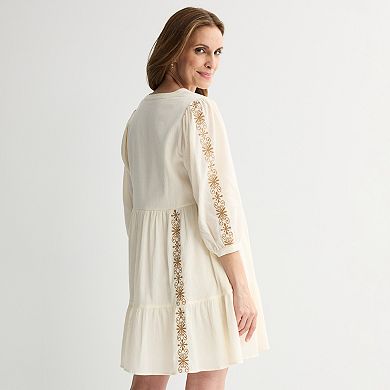 Women's MNK Aplique Mini Dress