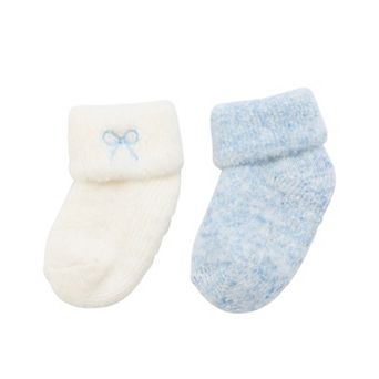 Baby & Toddler Girl Jumping Beans® 2-Pack Cozy Turncuff Socks